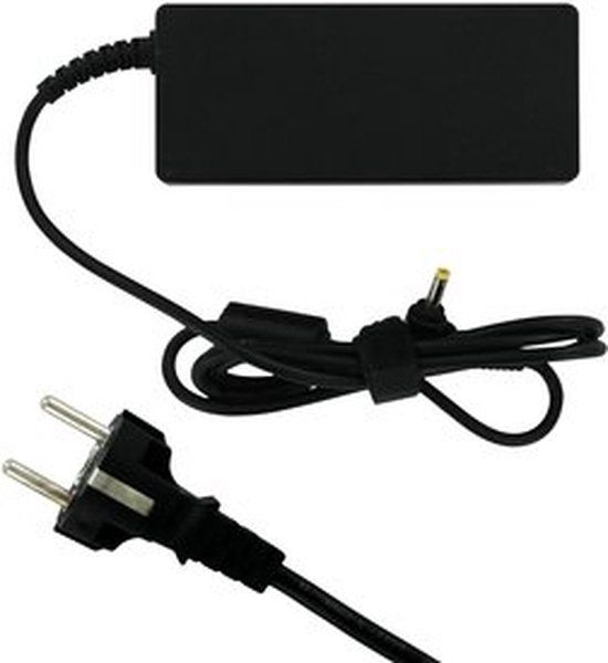 Replacement Laptop Adapter 65W - Black - Compatible with Lenovo Laptops