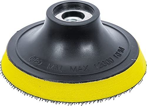 BGS 9259-5 | Steunschijf met klittenband | Ø 80 mm | voor BGS 9259