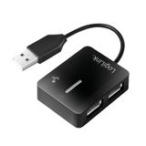 LogiLink USB 2.0 4-Port Hub - Black