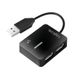 LogiLink USB 2.0 4-Port Hub - Black