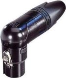 Neutrik NC7FRX-B XLR-connector Bus, haaks Aantal polen: 7 Zwart 1 stuk(s)