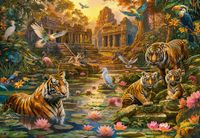 Castorland Puzzel 1000 stukjes: Tijgers Paradijs