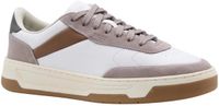 Hugo Boss - Lage sneakers - Wit - Leer - Heren - Maat 41