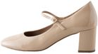 Next - Dames - Forever Comfort® Mary Jane-blokhakken met ronde neus - Huidkleur