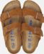 Birkenstock Arizona SFB VL Mink Narrow Dames Slippers - Mink - Maat 40