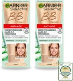 Garnier SkinActive BB Cream Light Anti-Aging Getinte Dagcrème SPF 15 - 2 x 50 ml