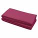 LOVELY HOME Drap-housse 100% coton 180 x 290 cm - 1 personne - Fuchsia