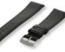Morellato PMD019DUBLIN12 Basic Collectie Horlogeband - 12mm Zwart Leer Unisex