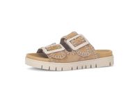 Gabor 741 Slippers - Dames - Camel - Maat 43