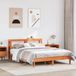 vidaXL Bedframe Massief Grenenhout 160x200 cm Wasbruin