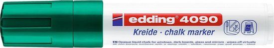 Edding 4090 Window marker Krijt Marker groen - Groen