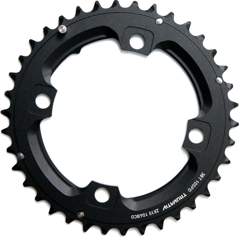 SRAM MTB kettingblad 2x10-speed lange pen zwart