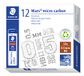 Breukvaste Staedtler Mars Micro Carbon Potloodvulling, HB, 0.5 mm, 12 Stuks