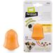 Ferplast Crazy Bell Hondenspeelgoed van natuurlijk rubber, duurzaam gearomatiseerd met kip, springend, kauwspeelgoed, oranje