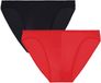 HOM Minislip Plumes Zwart/Rood Mannen M