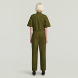 G-Star Army Jumpsuit Ss Wmn Dames Jumpsuit Dark Olive GD XL