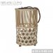NATURAL LIVING Bamboe lantaarn SUZI met glazen theelichthouder D24 cm x H40 cm