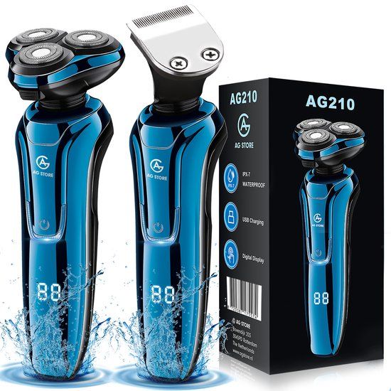 AG AG210 Scheerapparaat Mannen - Blauw