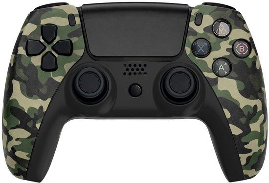 Qware PlayStation 4 Controller Camouflage - PS4 Draadloze Controller - Camo