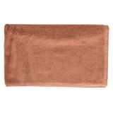 Tapis de bain, coton recyclé, rose terracotta, 50 x 80 cm