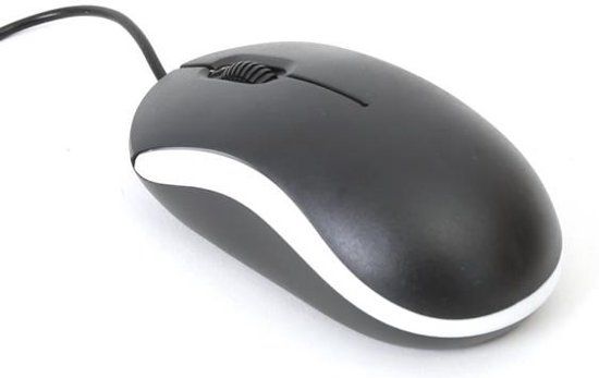Omega Optische Muis 3D USB 1000 DPI V2 Wit