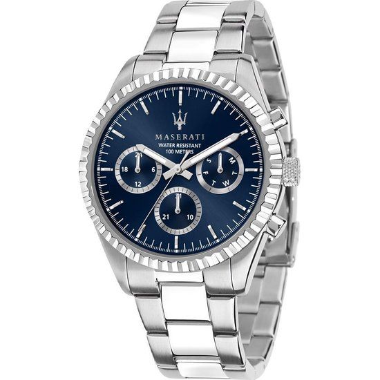 Maserati Herenhorloge R8853100022 - Zilver - Heren - Quartz - 43 mm