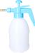 CM Plantenspuit met hoge druk sproeier/vernevelaar - kunststof - 1 liter - blauw/wit - 28 cm - binnen/buiten