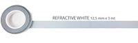Brekende 4R Quattroerre.it Brekende Streep Roll, Wit, 12,5 mm x 3 mt