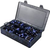 TRU COMPONENTS Connecteur pneumatique TC-12879280 TC-Fitting kits-A Tube-Ø: 4 mm, 6 mm, 8 mm, 10 mm, 12 mm 145 pièce(s)