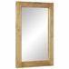 vidaXL Badkamerspiegel 50x70x2,5 cm massief mangohout bruin