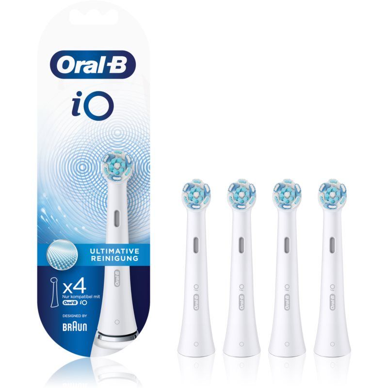 Oral-B iO Ultimate Clean White - 4 szt. - Wymienna szczoteczka do zębów - 4210201342748