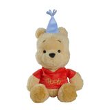 Simba Disney Winnie The Poeh Anniversary Winnie 25 cm, knuffeldier, zacht pluche, cadeau-idee voor kinderen en fans, vanaf 0 maanden