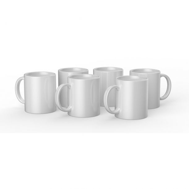 Cricut Mok - Wit - 6 stuks