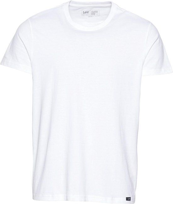 Lee T-shirt Offwhite XL (set van 2) - Mannen