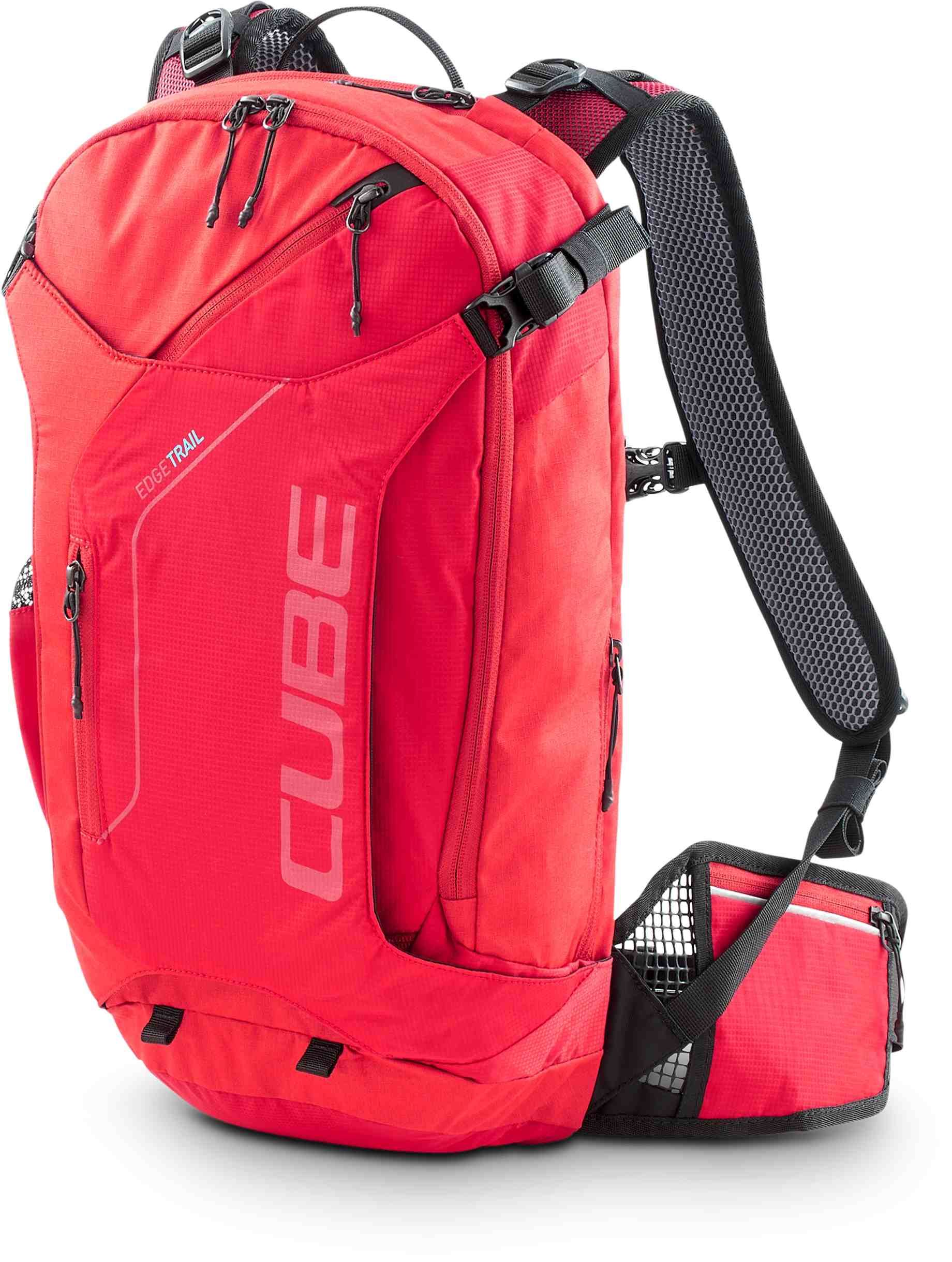 CUBE Edge Trail - Fietsrugzak - 16L - Rood