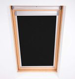 Bloc Skylight Blind M4A voor Dakstra Dakramen Blockout, Zwart