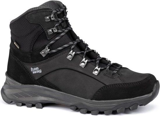 Hanwag Banks GTX Wandelschoenen Heren - Black / Asphalt - Maat 42