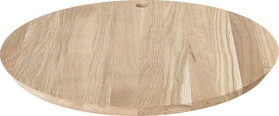 Blomus BORDA Ronde Snijplank - 30 cm - Hout - Naturel