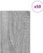 vidaXL Decorpanelen 50 st grijs sonoma 21 x 30 x 0,27 cm bewerkt hout