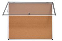 Bi-Office VT340101150 Enclore Vitrine van kurk met scharnieren bovenkant 656x603 mm