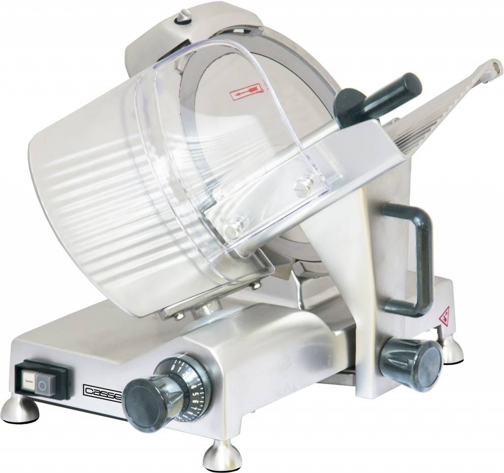Casselin Vleessnijmachine | 230V | 150W | Ø250mm | 485x400x(H)355mm