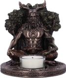 Nemesis Now Cernunnos Theelichthouder - Bronskleurig
