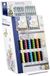 Staedtler 308S2CA120ST Fineliner pigmentliner. Presentatiestandaard met 120 stuks in verschillende kleuren en breedtes.