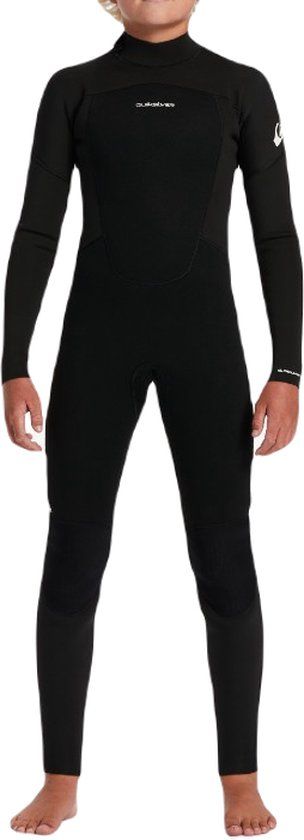 Quiksilver Jongens Prologue 4/3mm Gbs Rug Ritssluiting Wetsuit EQ - Zwart - Maat 16
