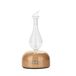 Zen'Arôme Diffuser voor etherische oliën door verneveling, programmeerbaar, Aurora-intensiteit instelbaar (tot 100 m²) en ledverlichting, koude verdeling, voor aromatherapie, timer, hout, glas