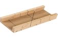 KS TOOLS 907.2513 – verstekdoos van hout – 350 x 120 x 50 mm, wit