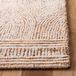 Safavieh Bohemian Indoor Hand Tufted Abstract Collection, ABT340, in Ivory / Rust, 122 X 183 cm