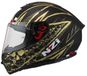 NZI Trendy 2 Flag Casque intégral Noir L