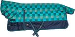 MHS Winterdeken Rebel 300 gram vaste hals 60/80 cm Green Squares