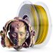 PLA filament soie, 1,75 mm, 1 kg, tricolore, avec un éclat soyeux